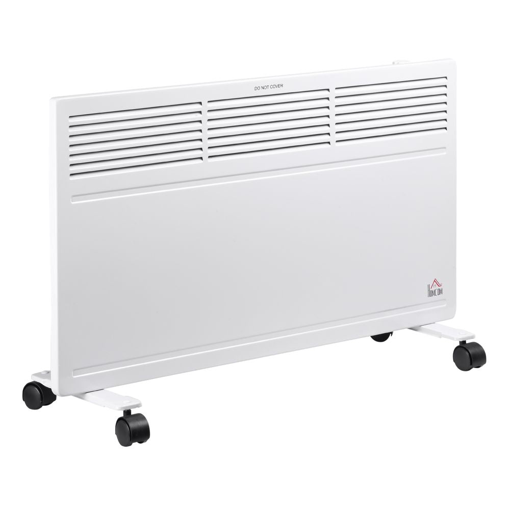 Convector Radiator Heater Freestanding or Wall-mounted w, Adjustable Thermostat