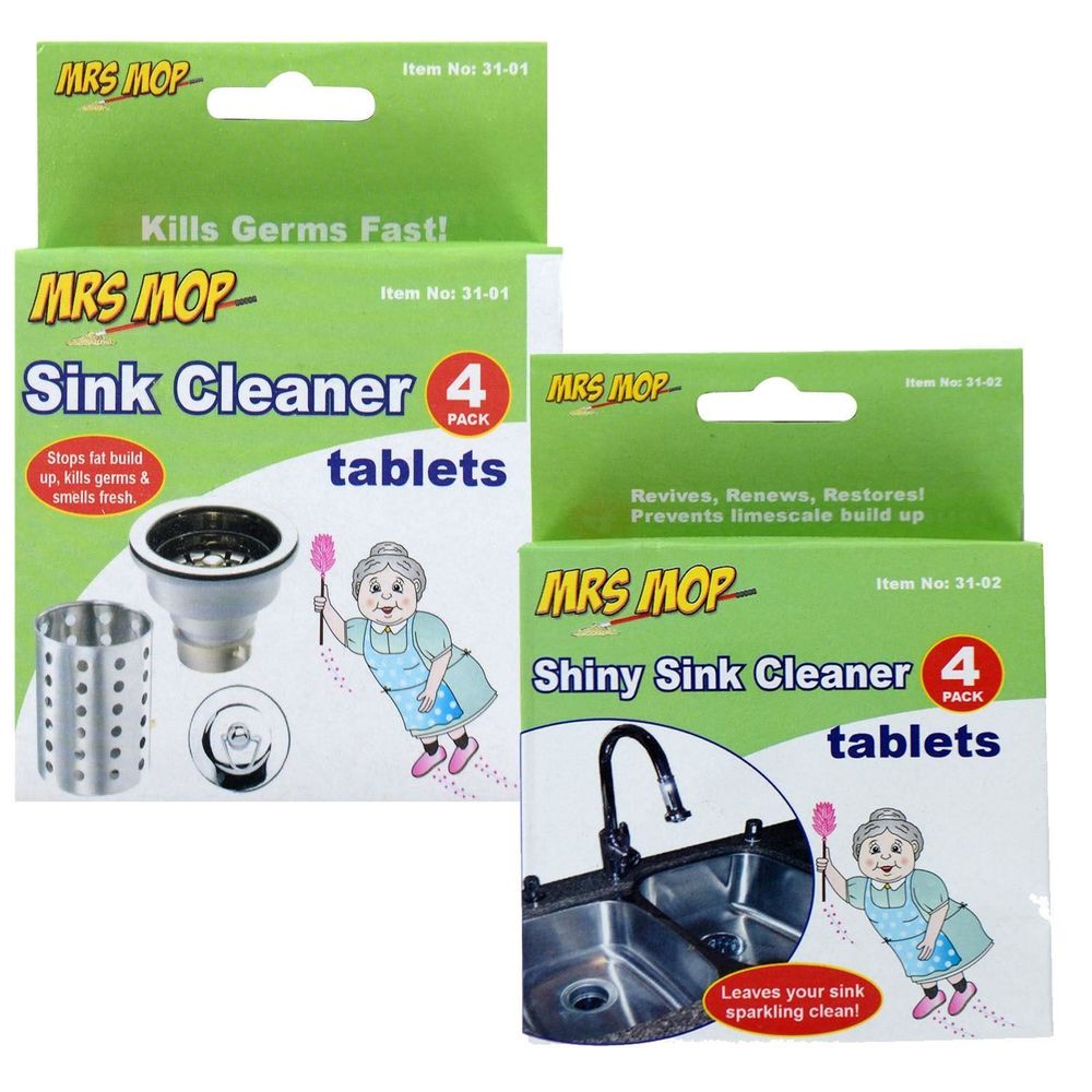 Shiny Sink Cleaner Tablets