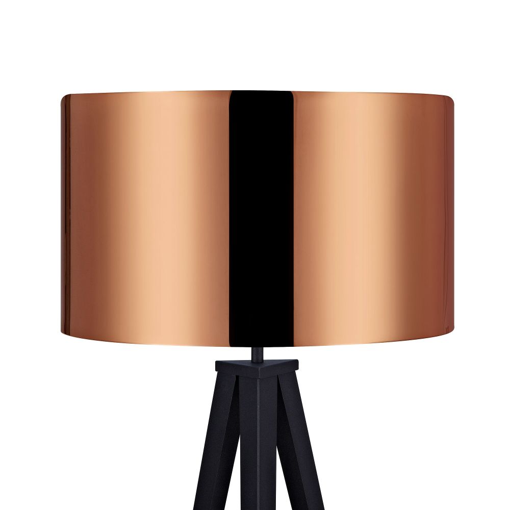 Tripod Floor Lamp with Copper Shade by Modern Lighting VN-L00005-UK