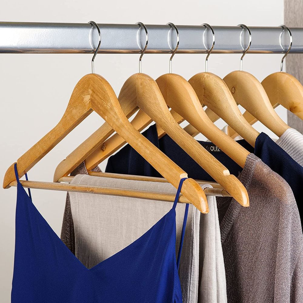 Non Slip Wooden Hangers 40 pcs