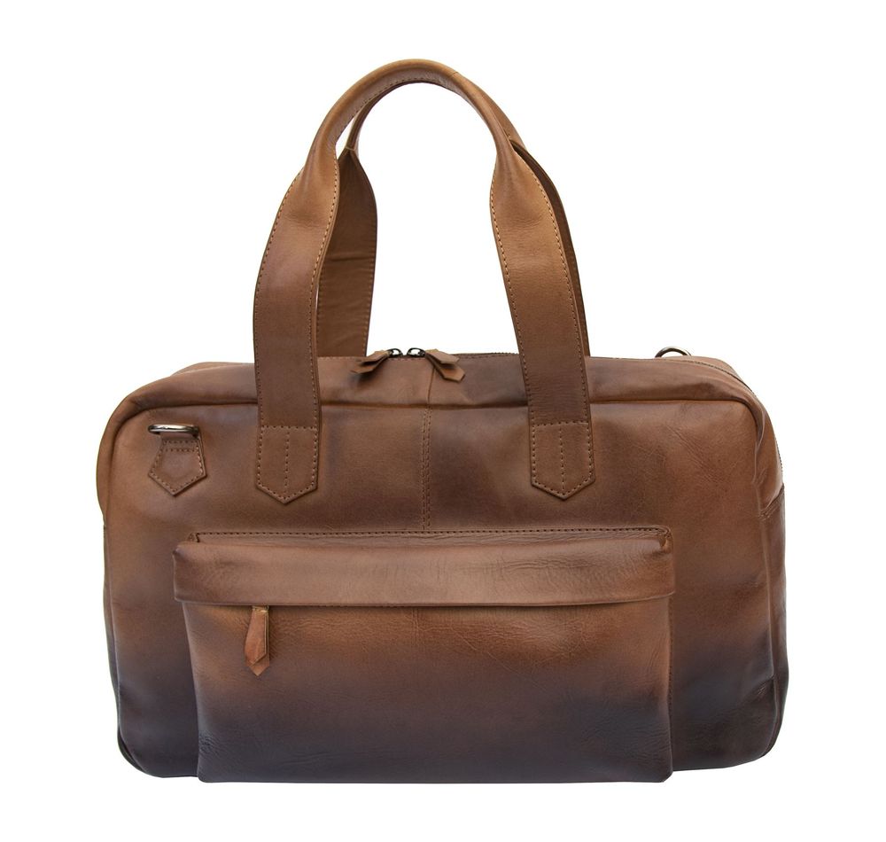Primehide Womens Leather Travel Holdall Weekend Gym Duffle Ladies 6364