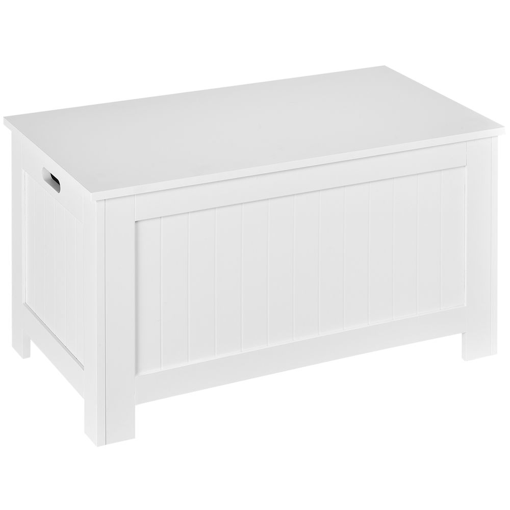 Large Storage Box Toy Chest Cabinet Unit Organizer with Lid , Safety Hinges