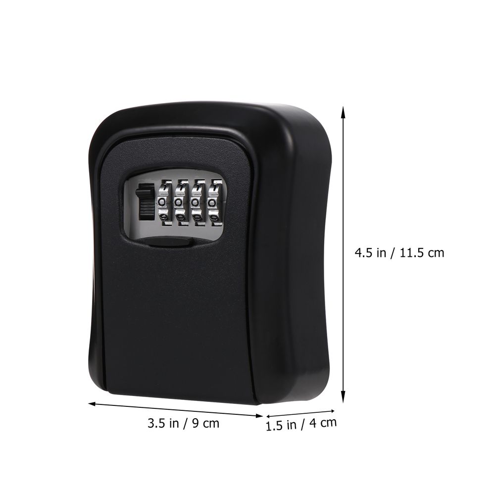 Storage Key Lock Box Outdoor Lock Box Portable Lock Box Home Office Lock Box