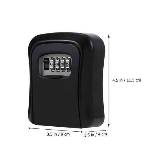 Storage Key Lock Box Outdoor Lock Box Portable Lock Box Home Office Lock Box