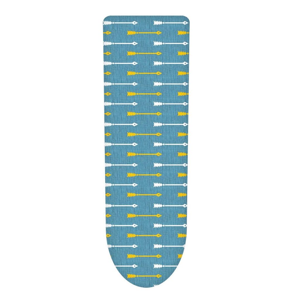 Ironing Board Cover Foam Back padding 100% Cotton Easy Fit, 140x52 cm