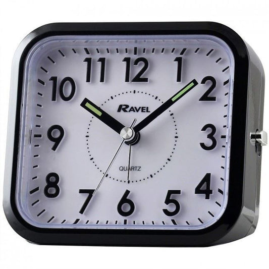 RC019.3 RAVEL SQ TILT A/CLOCK BLACK