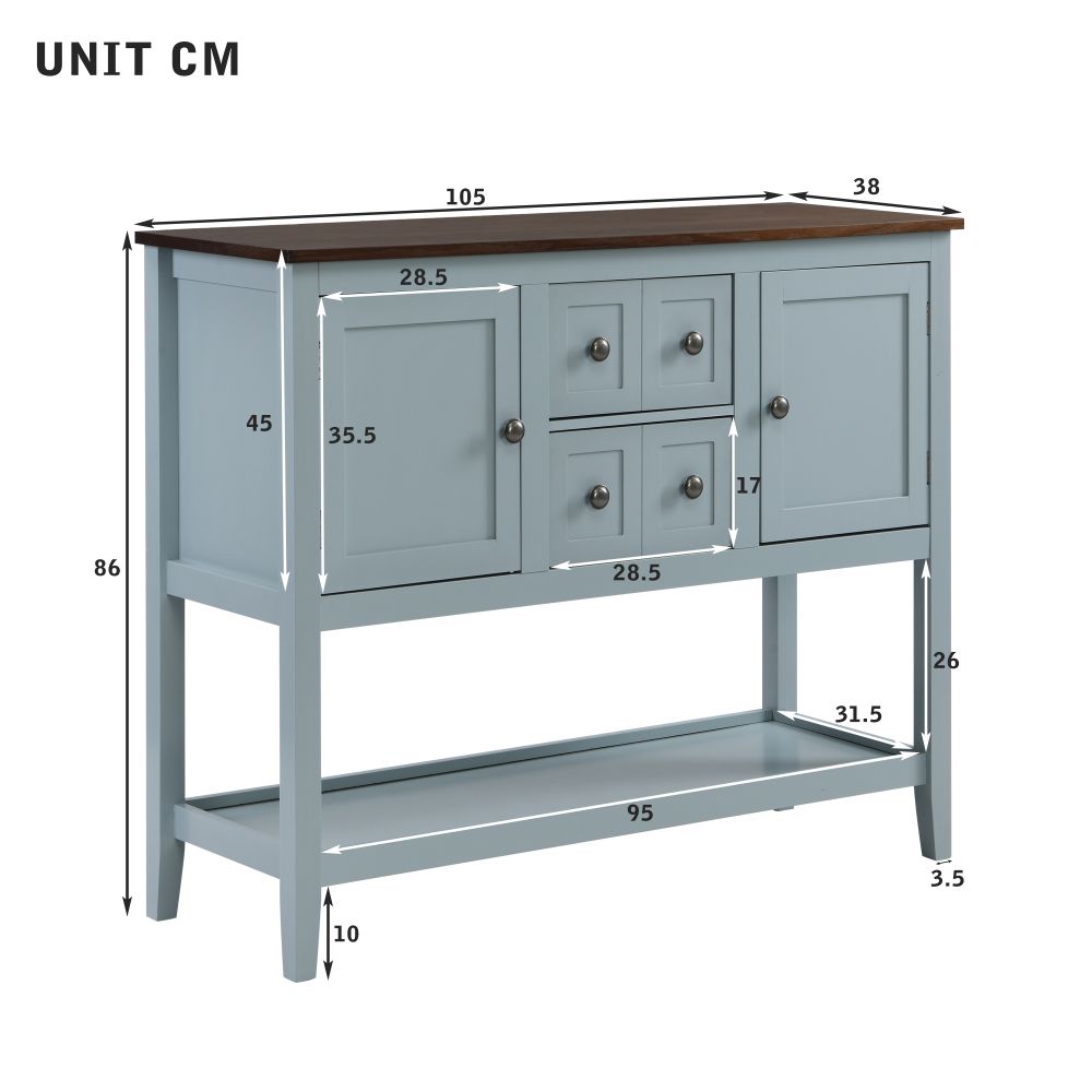 Console Table With Shelf, Hallway Table Sofa Table White