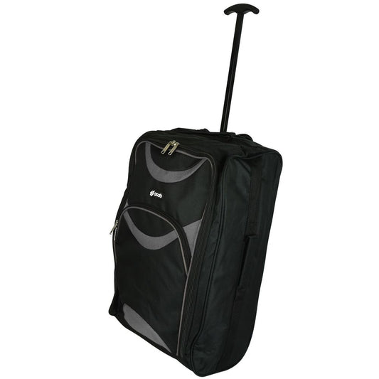 Finish P Ez Wheeled Hand Luggage Trolley Small Travel Bag  Cabin Holdall CTB3 AS-99297 - EZ GREY