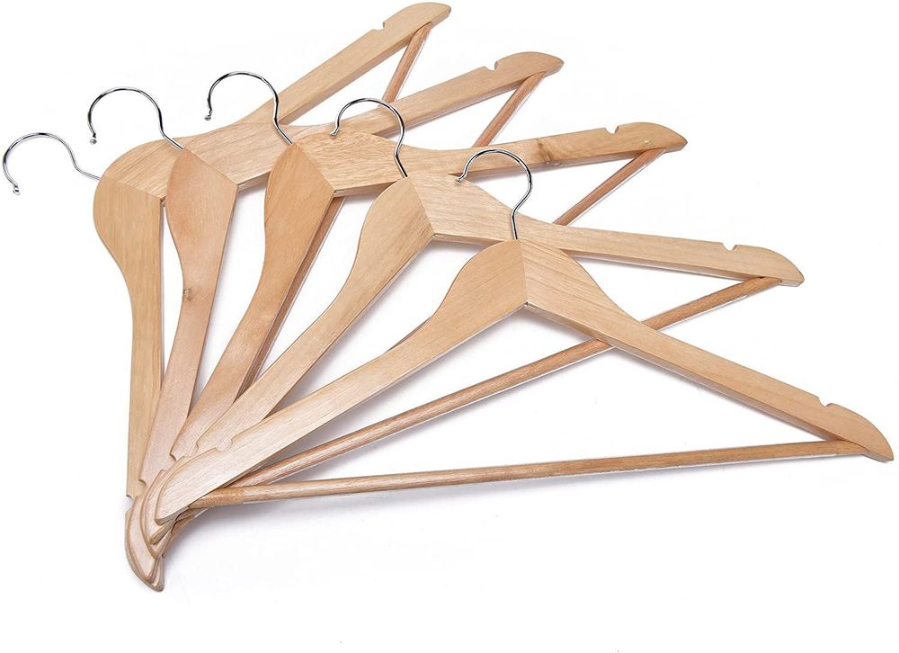 Non Slip Wooden Hangers 40 pcs
