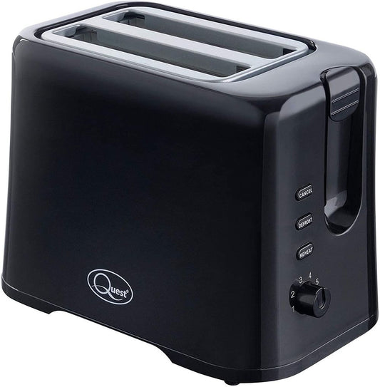 Quest 2 Slice Toaster Black- 34289