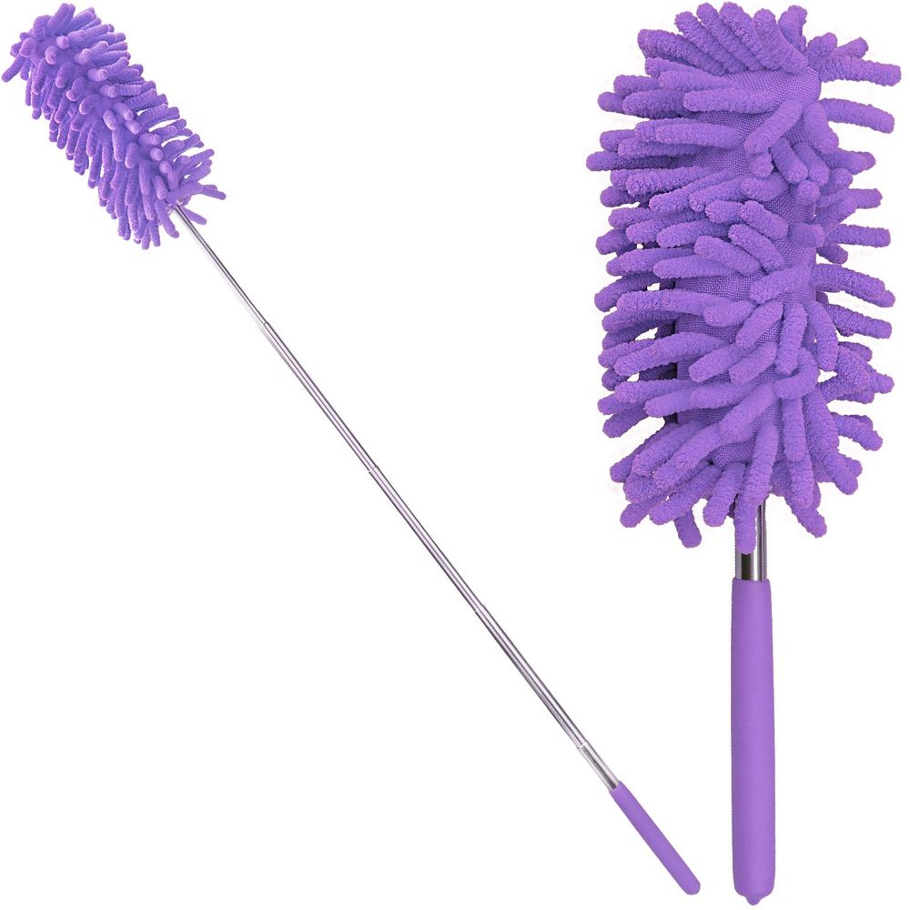 ATTA Microfibre Extendable Duster 75cm Purple