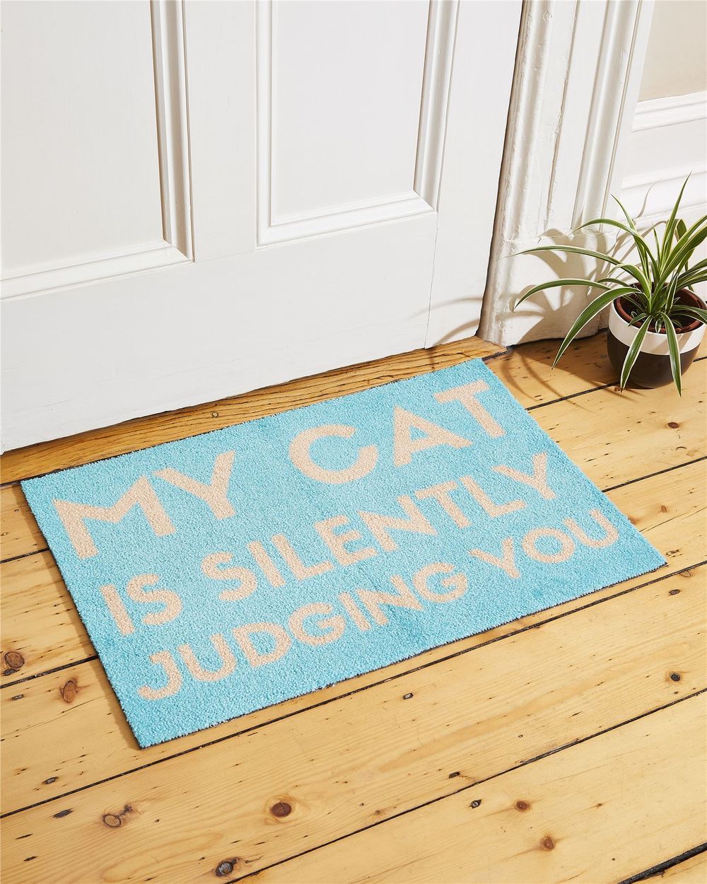 Pride of Place Chorlton 100% Super Soft Washable Indoor Mat Slogan Doormat