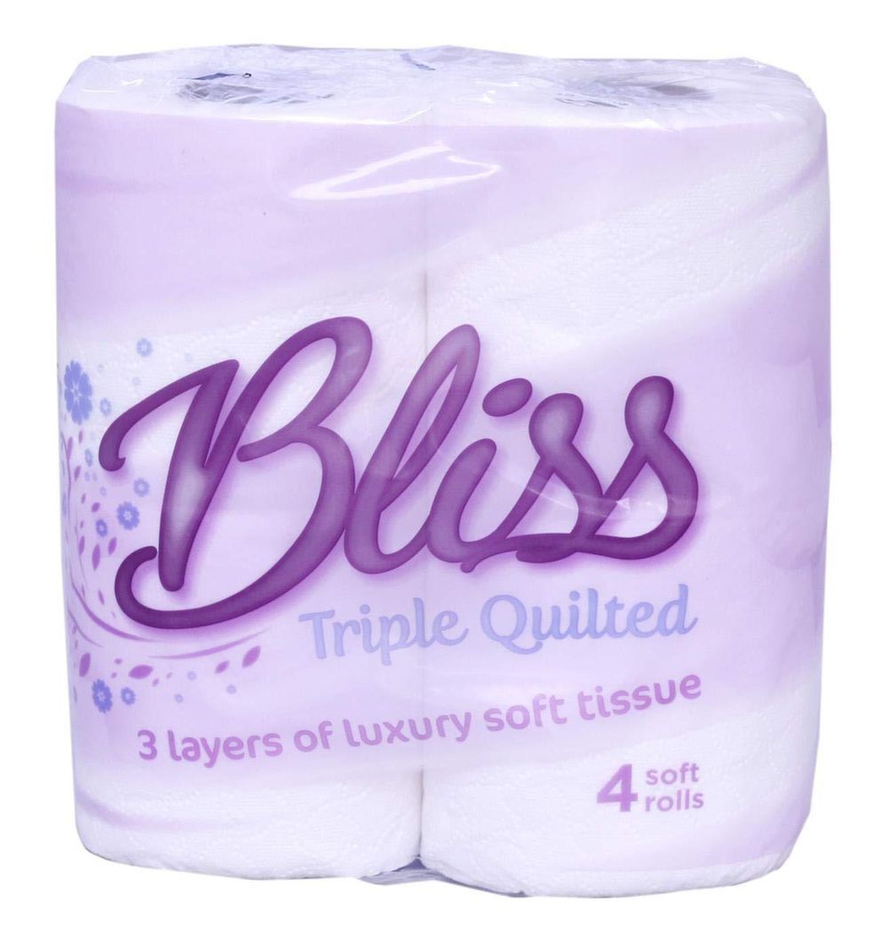 Bliss Triple Quilted Toilet Tissue 9pk
