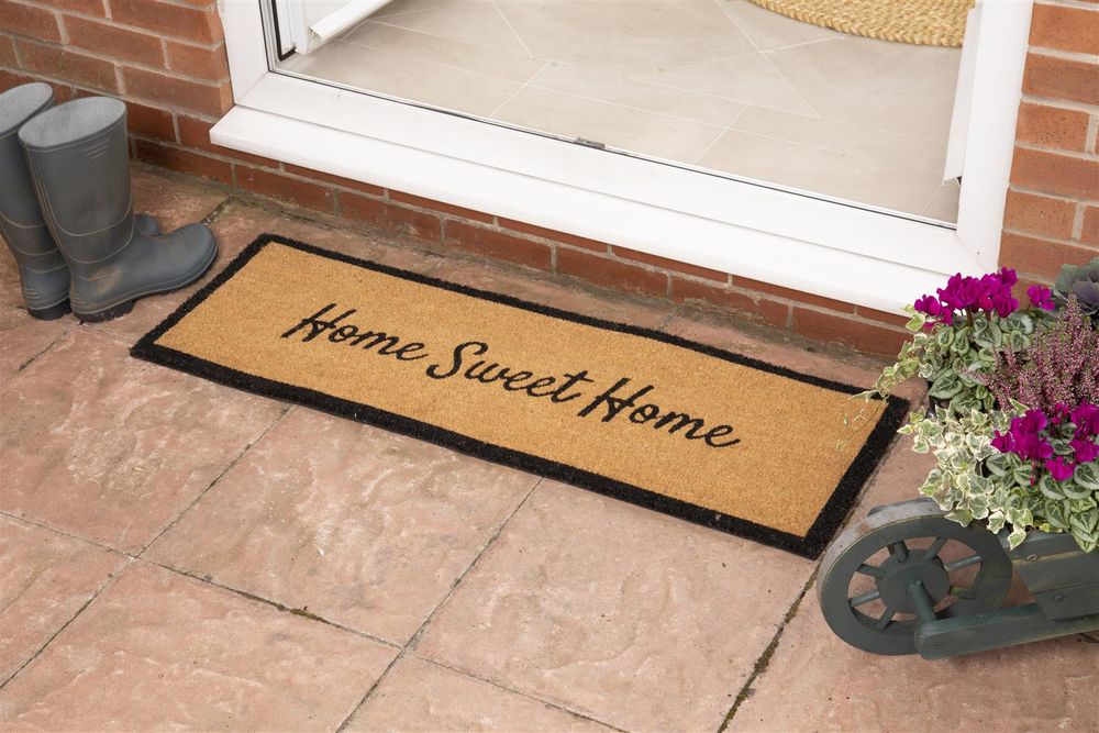 Astley Hand Drawn Doormat with PVC Backing 40 x 120cm