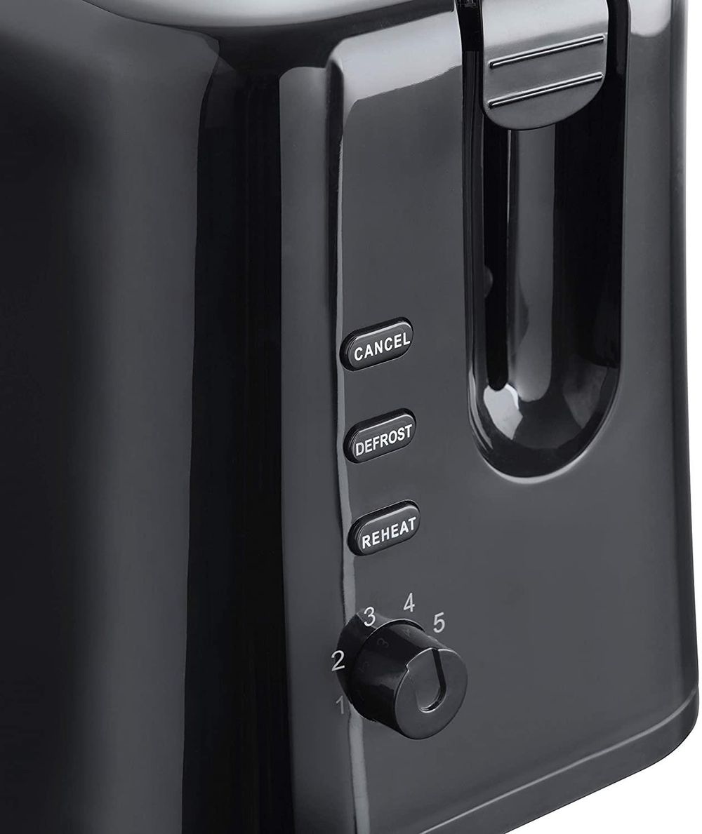 Quest 2 Slice Toaster Black- 34289
