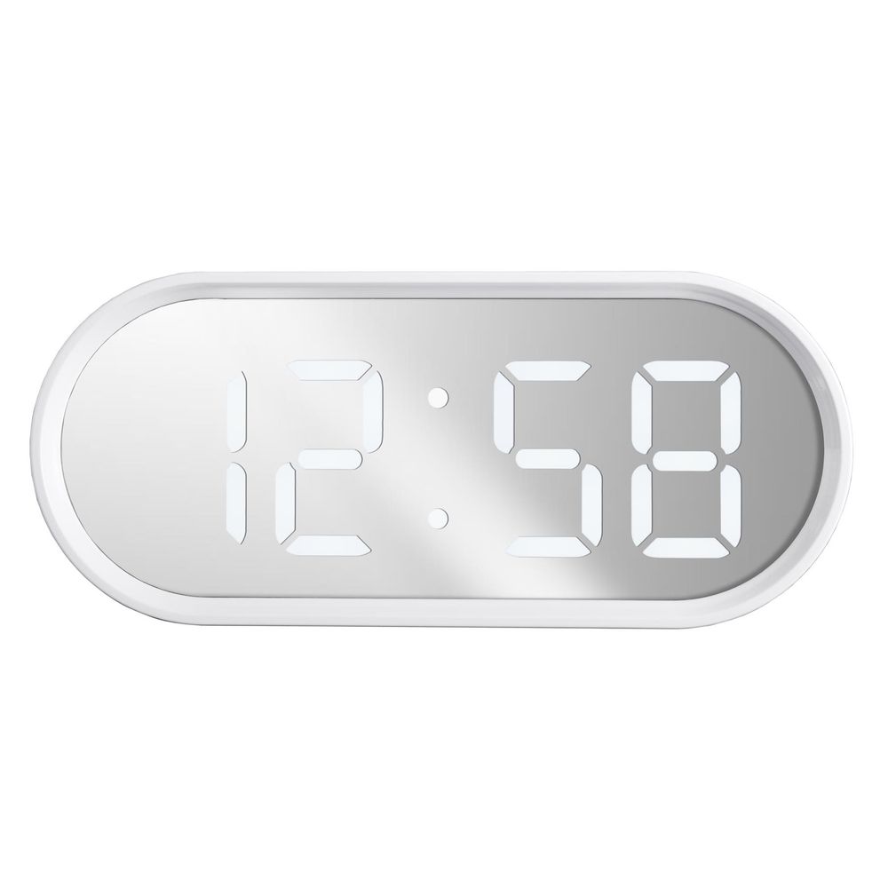 Acctim Cuscino USB Powered Alarm Clock Battery or USB powered White