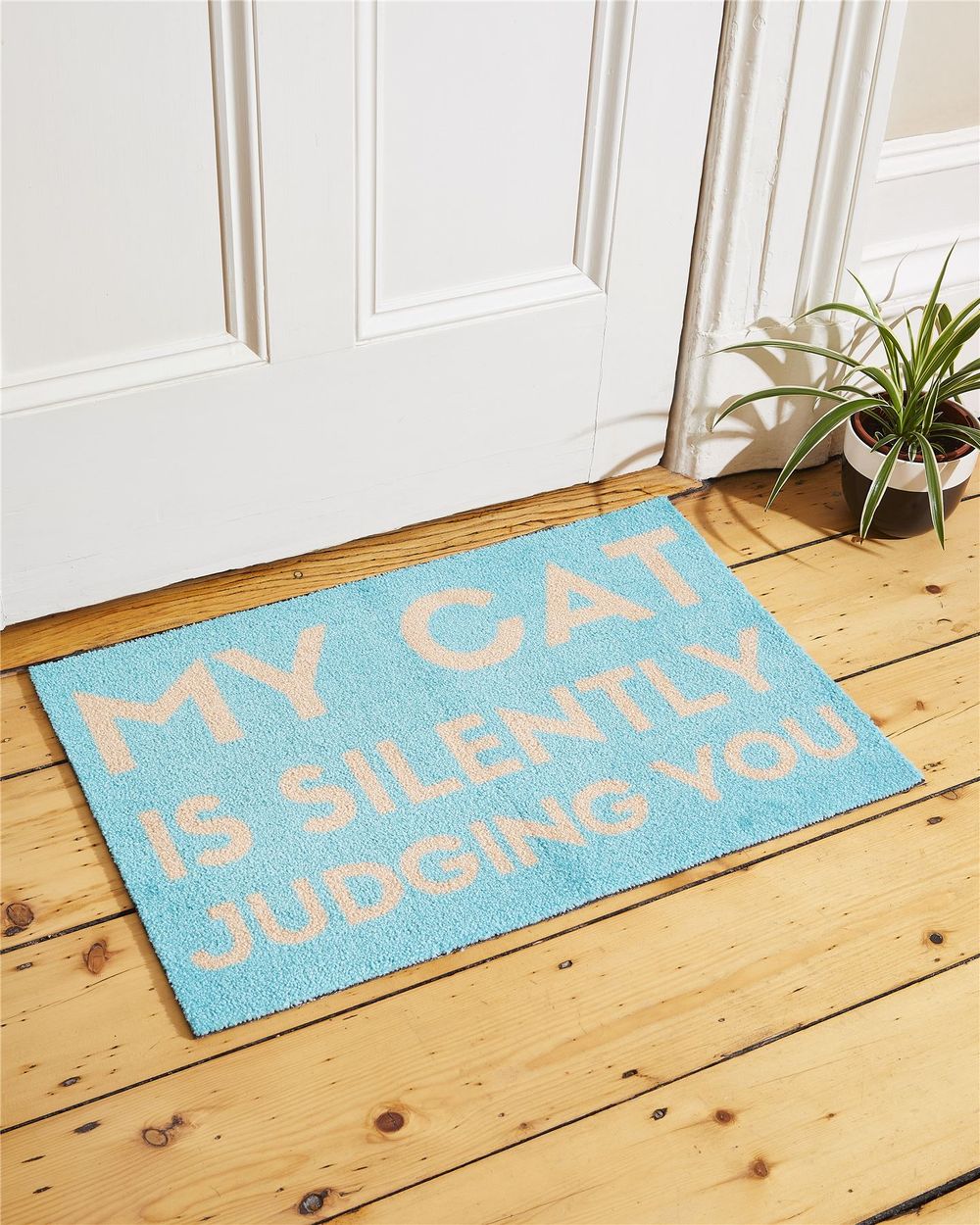 Pride of Place Chorlton 100% Super Soft Washable Indoor Mat Slogan Doormat