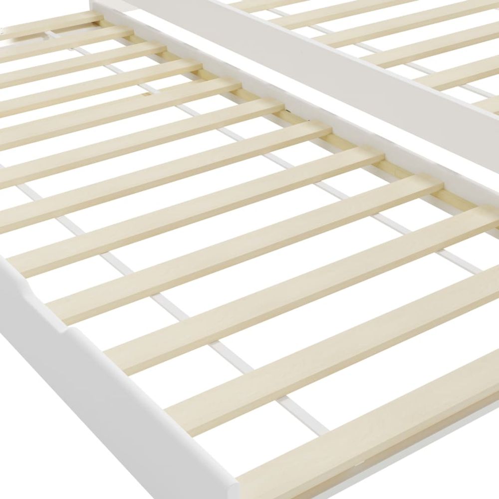 Pull-out Sofa Bed Frame Pinewood 90x200 cm