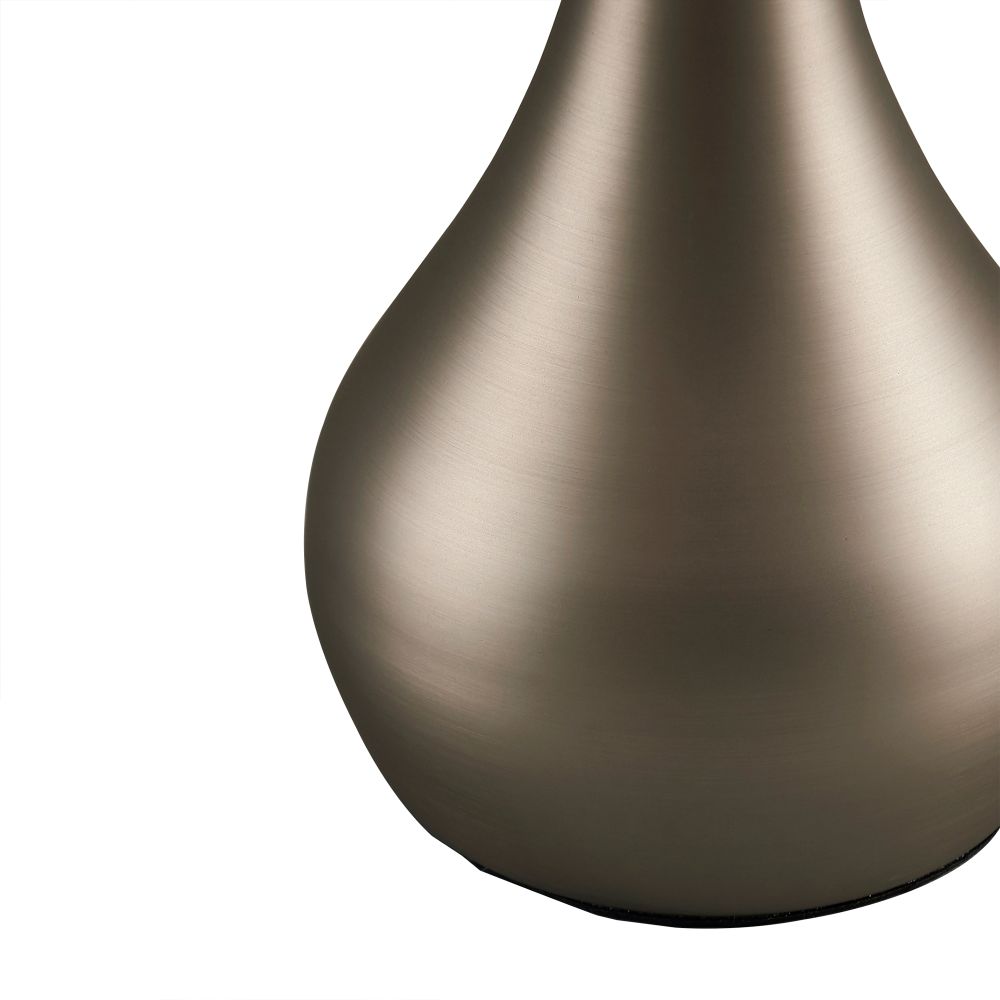 Table Lamp with Tap Touch Control Sensor, Standing Lamp in Black
