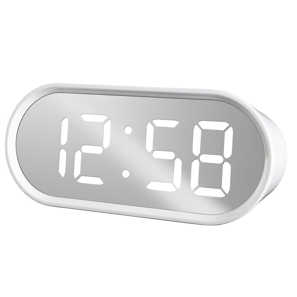Acctim Cuscino USB Powered Alarm Clock Battery or USB powered White