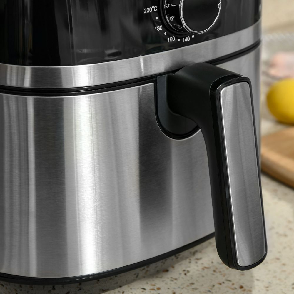 Air Fryer 1500W 4.5L Air Fryers Oven w, Rapid Air Circulation and Timer Black