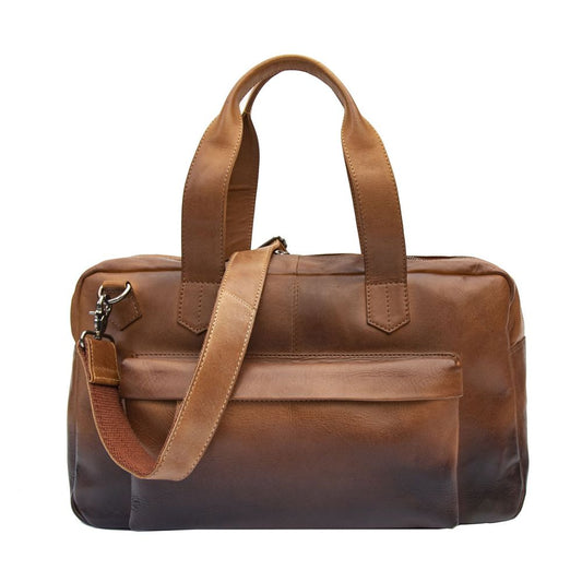 Primehide Womens Leather Travel Holdall Weekend Gym Duffle Ladies 6364