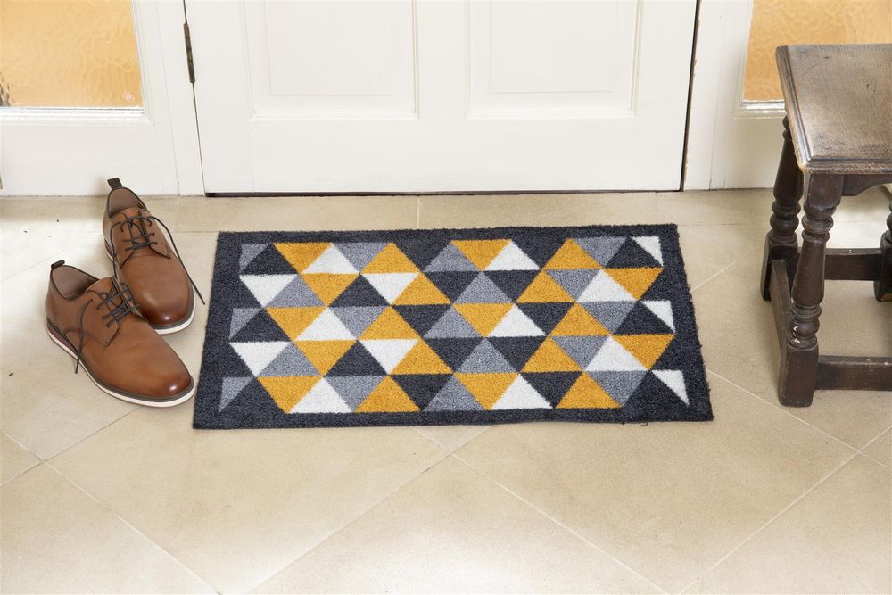 Pride of Place Chorlton 100% Super Soft Washable Indoor Mat Slogan Doormat