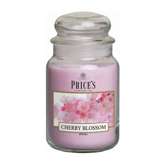 Price's Large Jar Cherry Blossom Scent PBJ010606