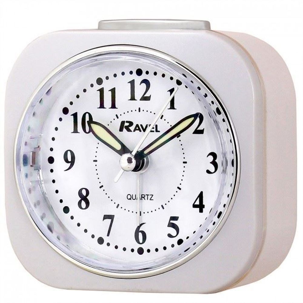 RC012.04 RAVEL ALARM CLOCK WHITE