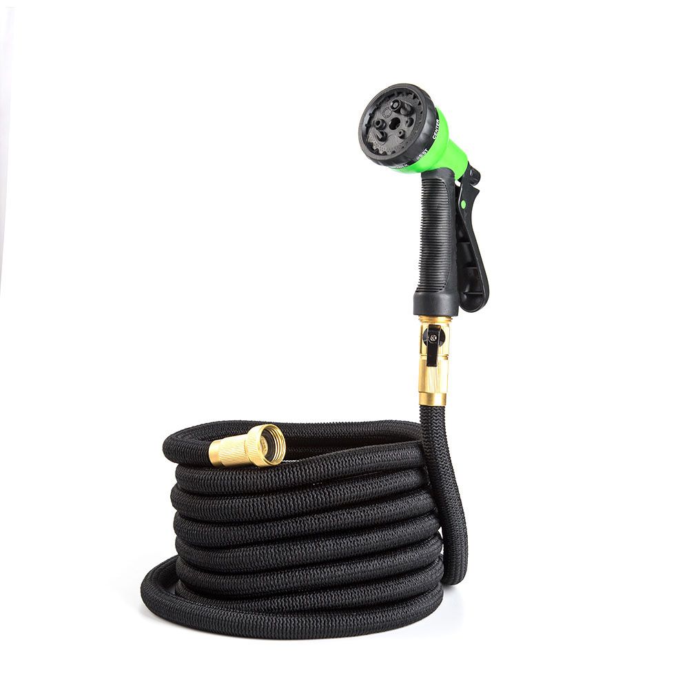 Garden Flexible Expandable Hose Pipe Spray Gun 100FT