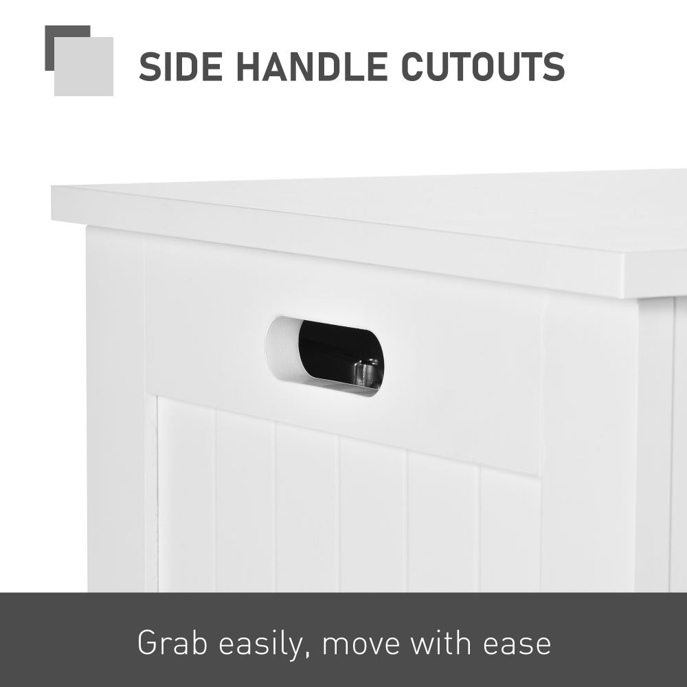 Large Storage Box Toy Chest Cabinet Unit Organizer with Lid , Safety Hinges
