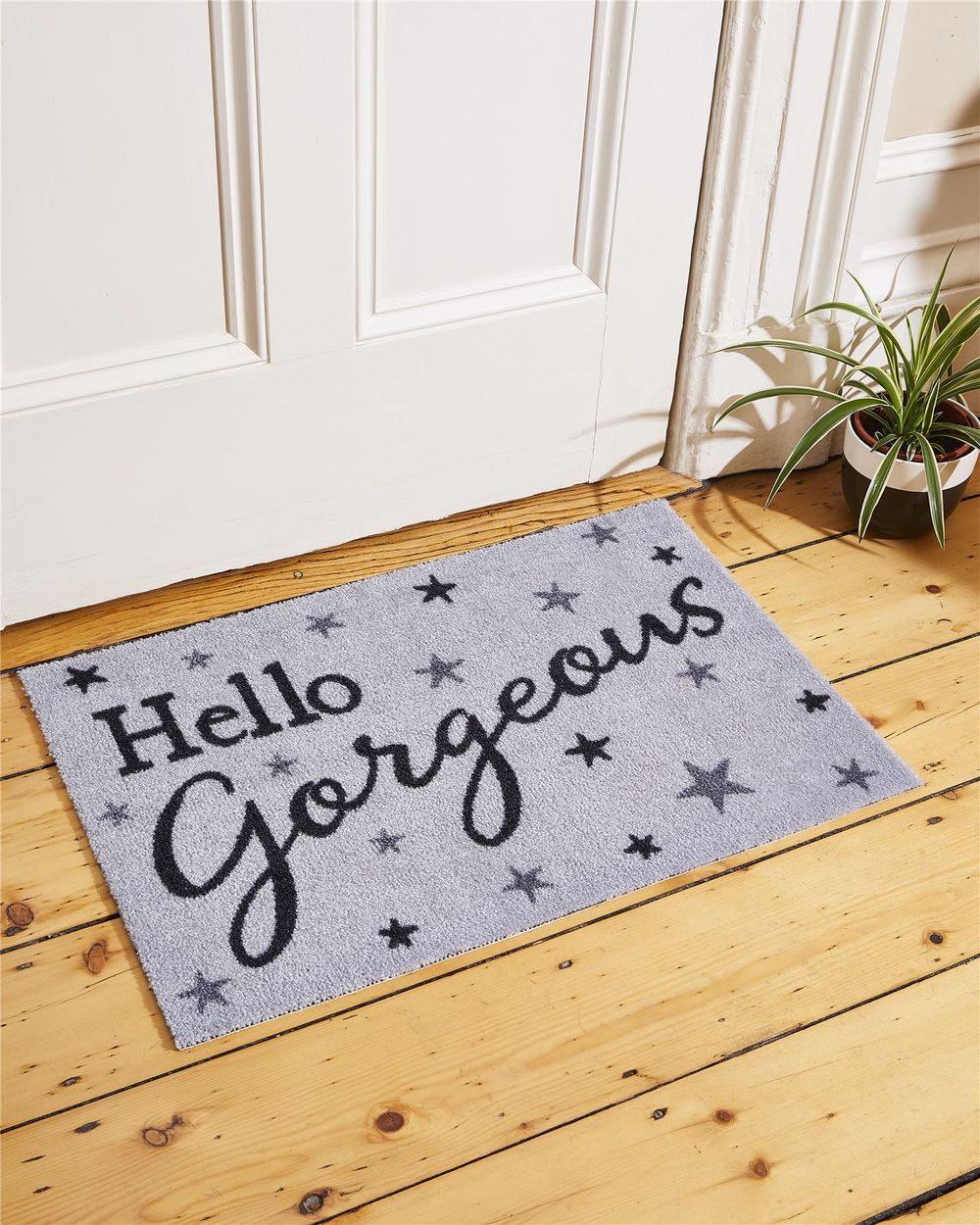 Pride of Place Chorlton 100% Super Soft Washable Indoor Mat Slogan Doormat