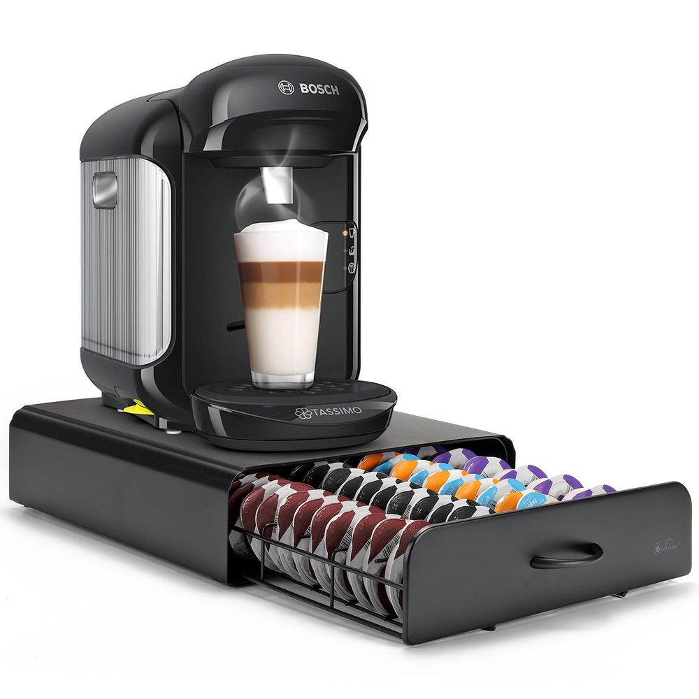 64 Coffee Pod Holder for Tassimo Capsules Stackable Stand