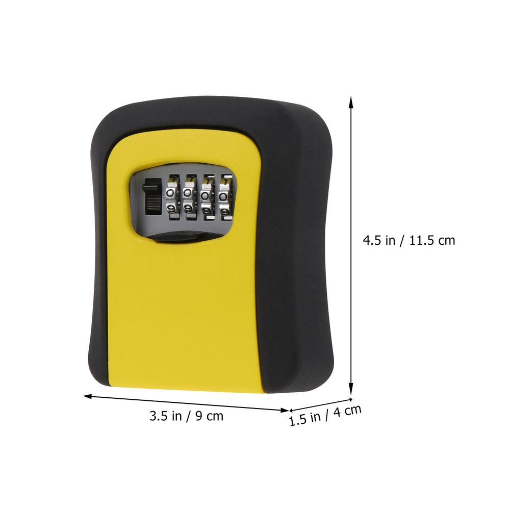 Storage Key Lock Box Outdoor Lock Box Portable Lock Box Home Office Lock Box