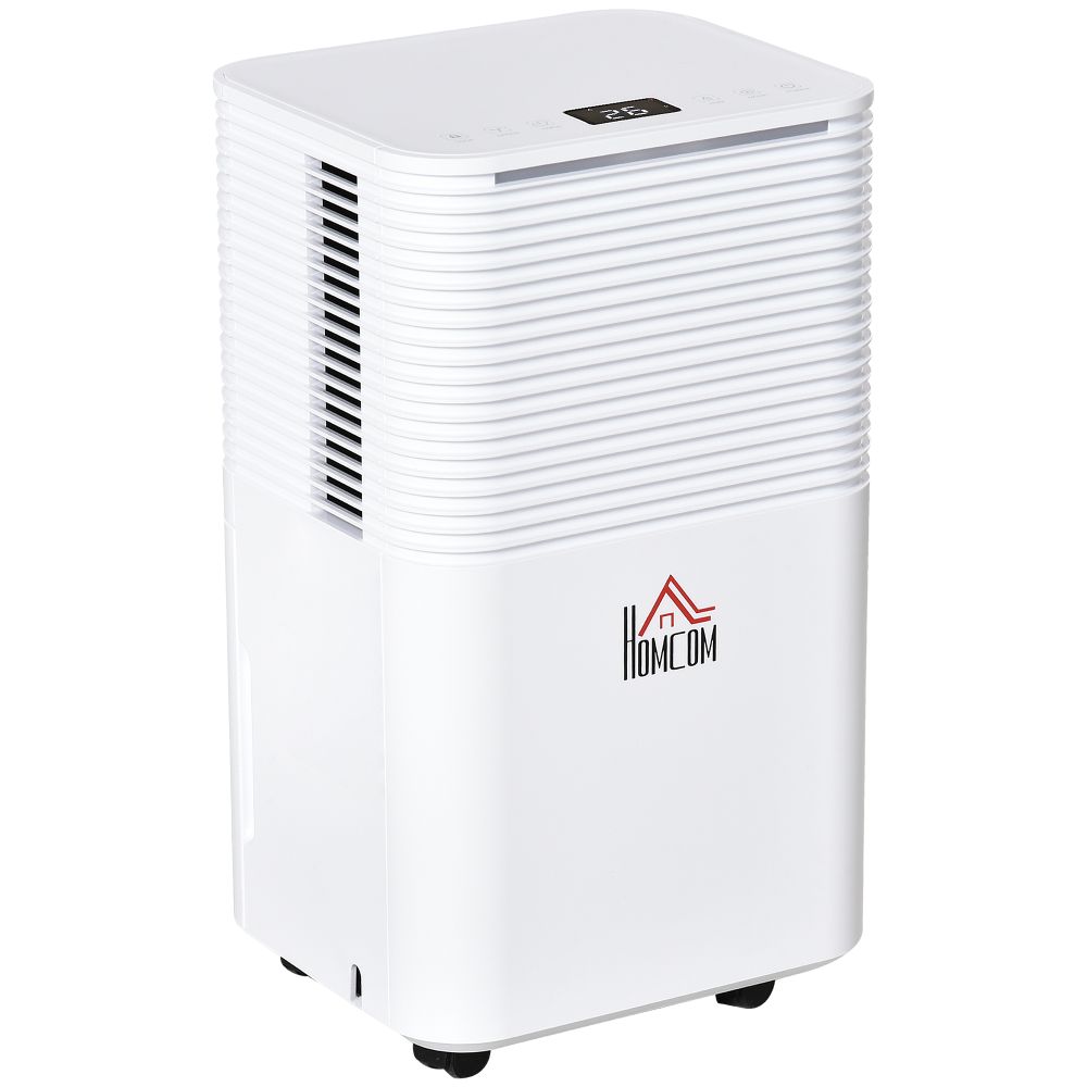 10L Day Portable Quiet Dehumidifier for Home Laundry,Electric Air De-Humidifier