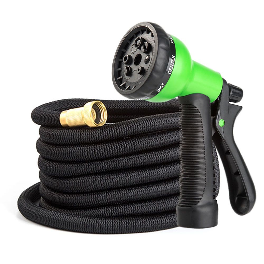Garden Flexible Expandable Hose Pipe Spray Gun 100FT