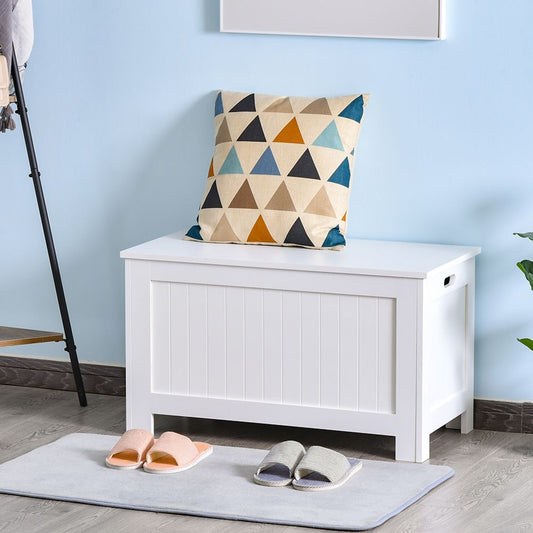 Large Storage Box Toy Chest Cabinet Unit Organizer with Lid , Safety Hinges
