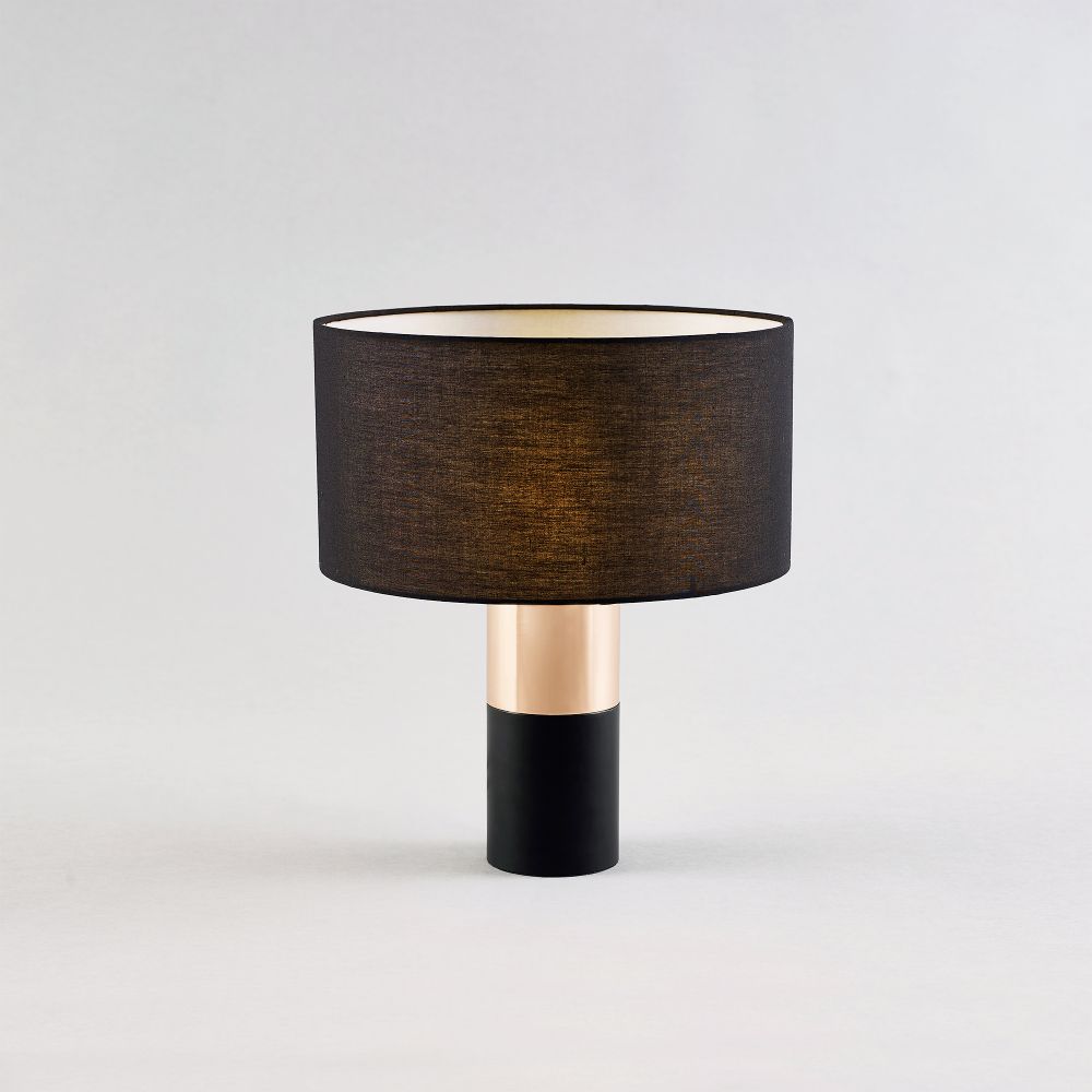 Table Lamp with Tap Touch Control Sensor, Standing Lamp in Black