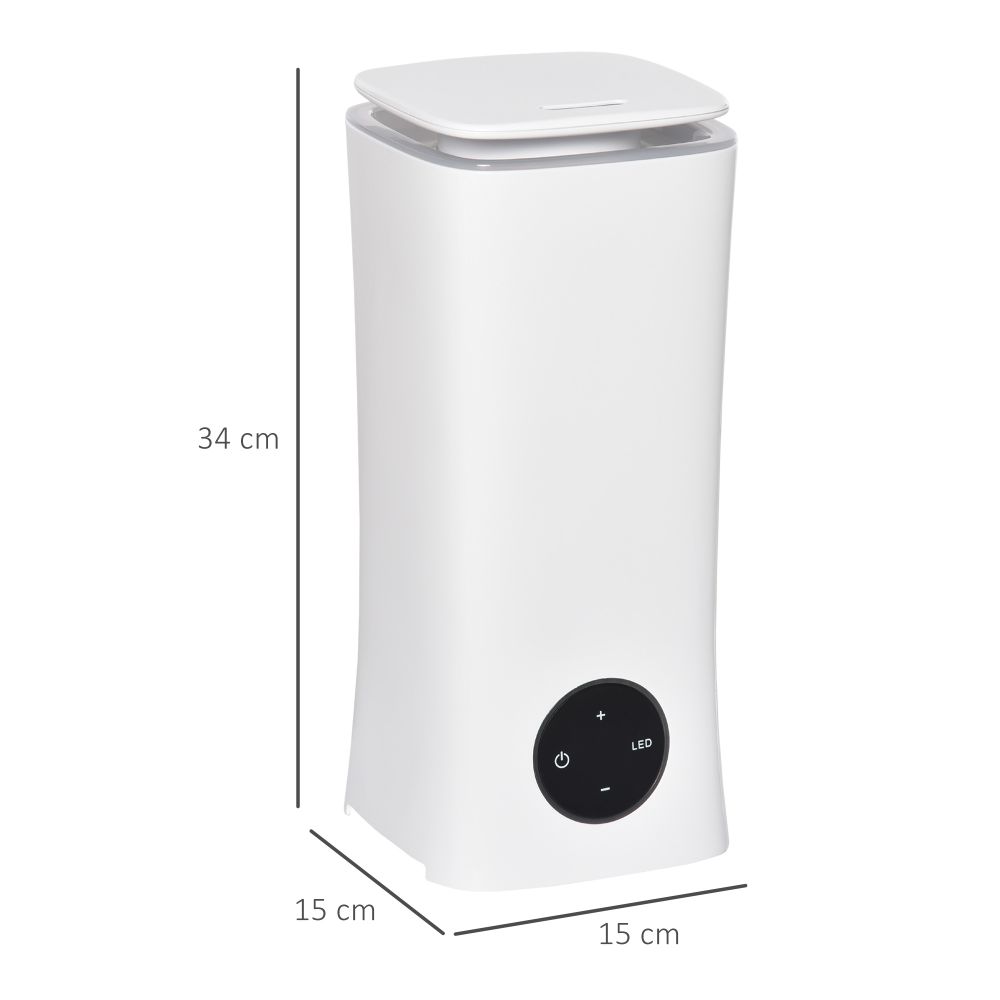2L Cool Mist Humidifier Indoor Quiet Air Humidifier w, 7-Colour Lights