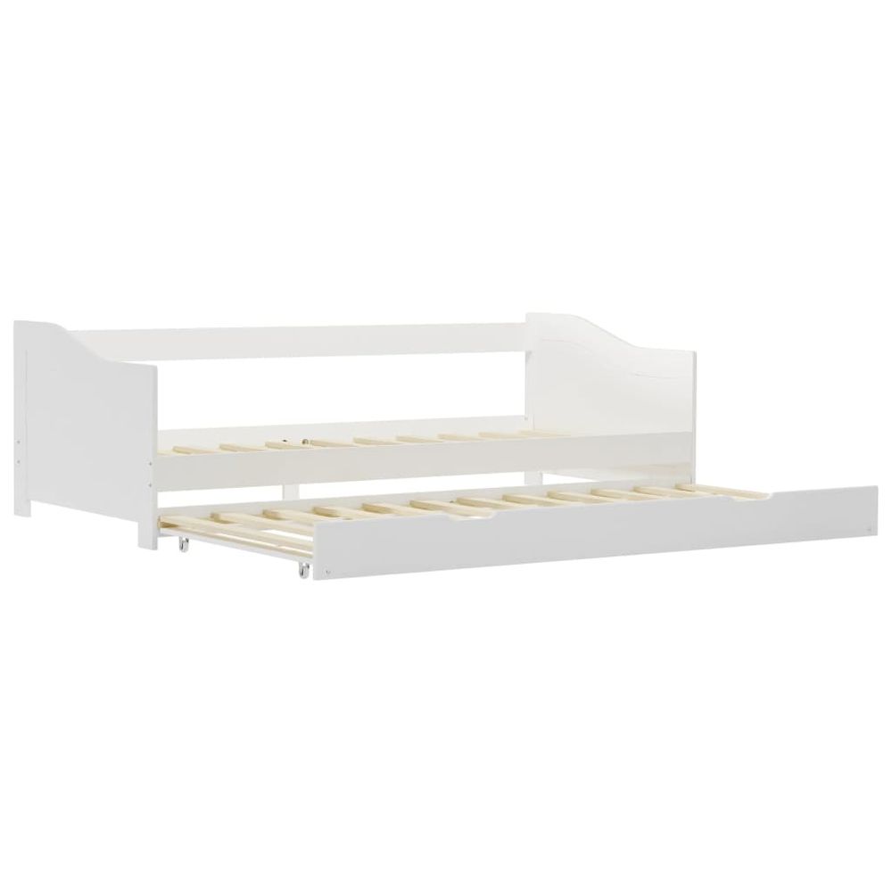 Pull-out Sofa Bed Frame Pinewood 90x200 cm