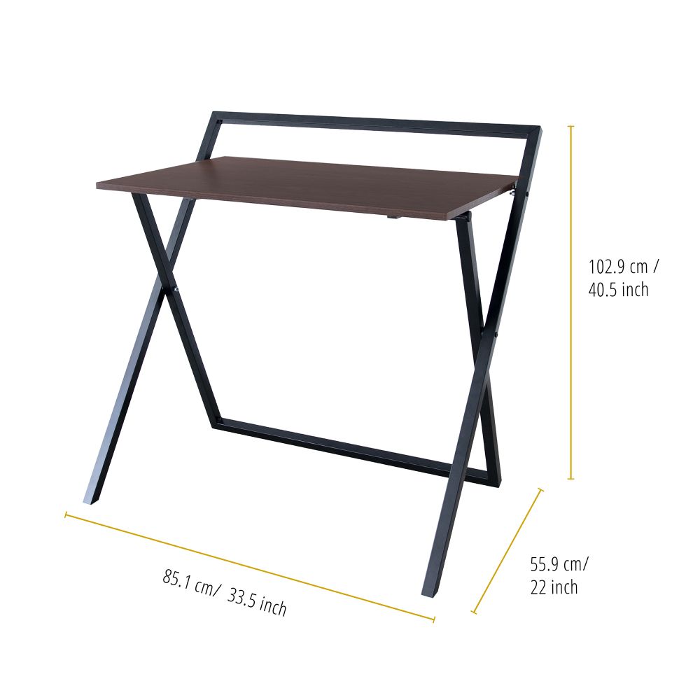 Folding Home Office Wooden Computer Desk or Study Writing Table