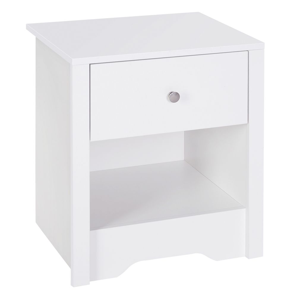 Bedside Table Unit Drawer Shelf Cabinet Chest Solid Wood Bedroom Furniture